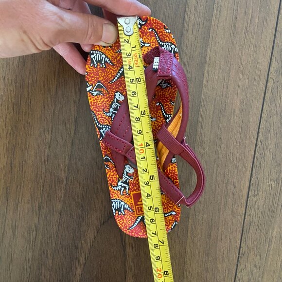 NWT Reef Little Ahi Sandals with Dinosaurs - size 7/8 - Picture 6 of 6